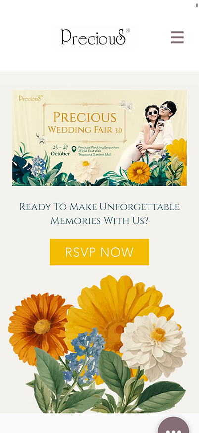 Event-highlights post for A Wedding Fair with a Twist