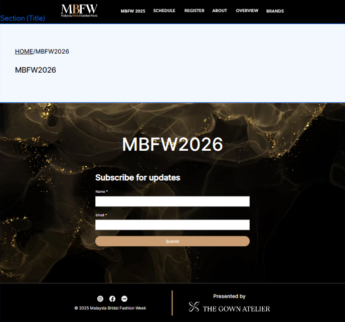 Registration card after launch with a single RSVP button and phone fallback