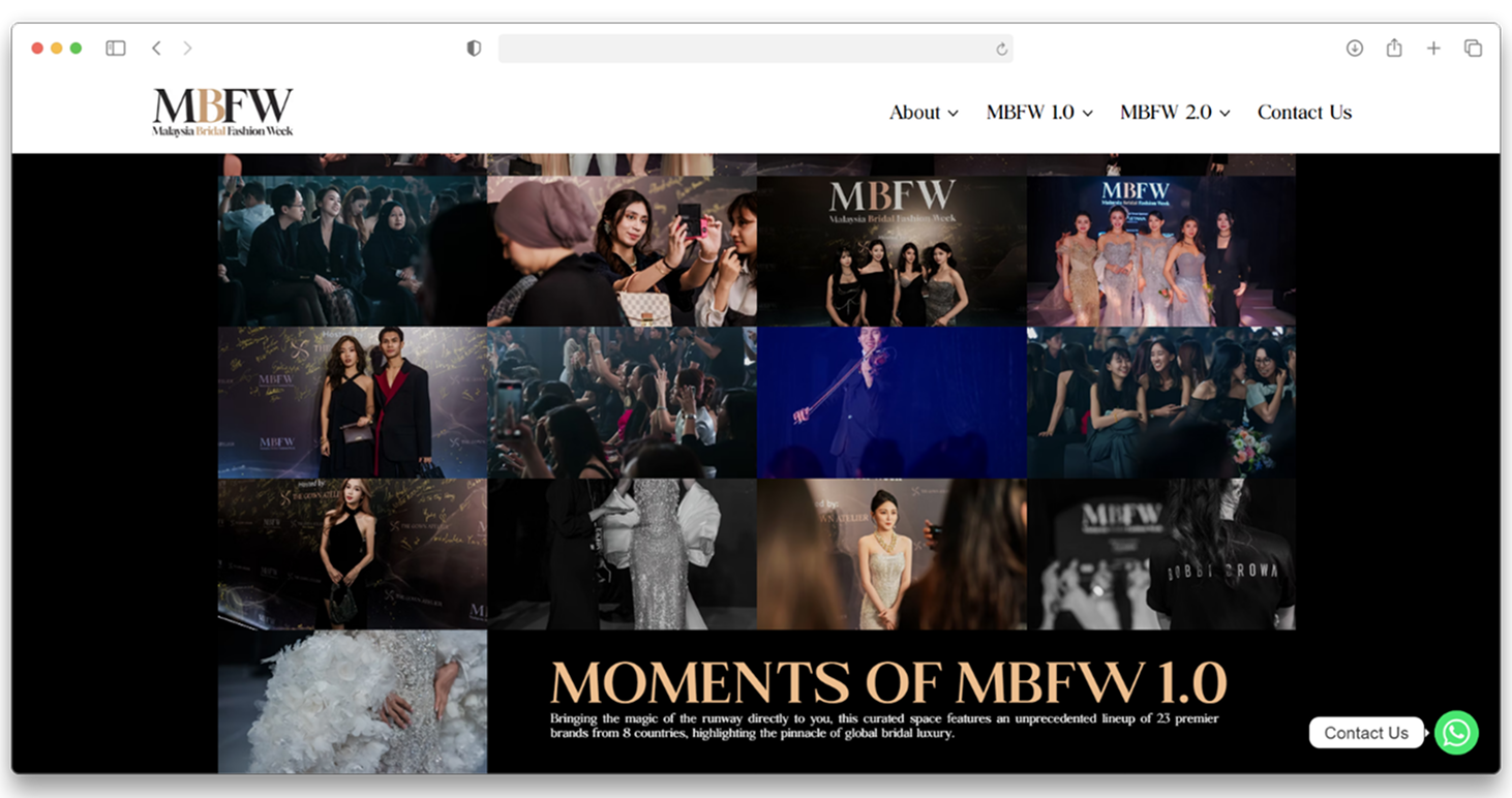 Moments of MBFW 1.0 photo gallery