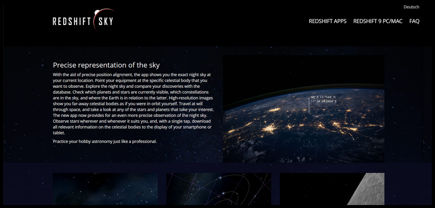 Redshift Sky logo design